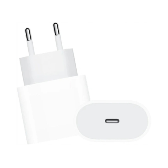 Εικόνα της Επιτοίχιος Φορτιστής (Power Adapter) Apple USB-C (20W) για iPhone 12 και  iPad  White EU
