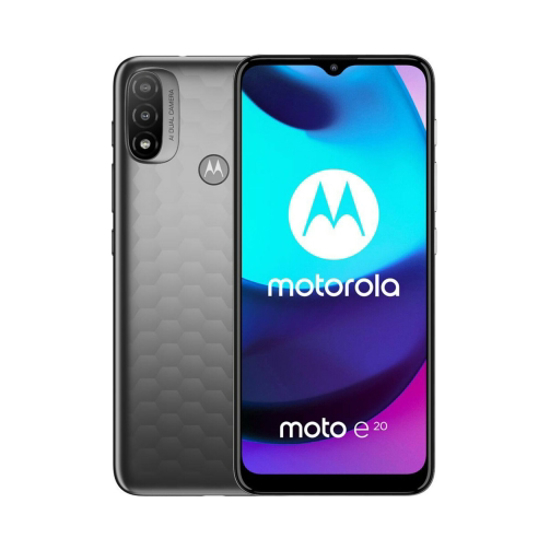 Εικόνα της Motorola Moto E20 (XT2155-6 2021) 4G 32GB (2GB Ram) Dual-Sim Graphite Grey EU