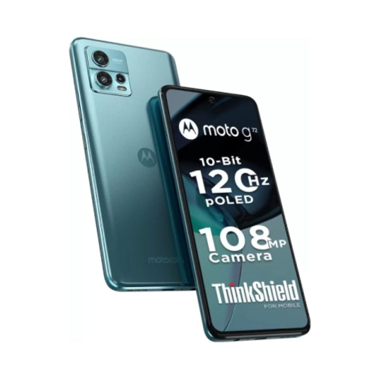 Εικόνα της Motorola Moto G72 (XT2255-1 2022) 4G 128GB (8GB Ram) Dual-Sim Polar Blue EU