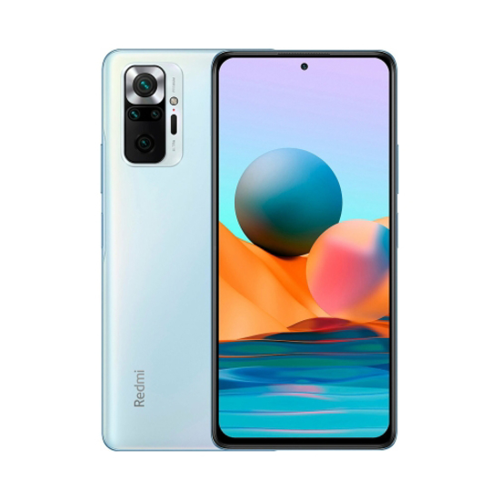 Εικόνα της Xiaomi Redmi Note 10 Pro 4G 128GB (6GB Ram) Dual-Sim Glacier Blue EU (MZB08KYEU)
