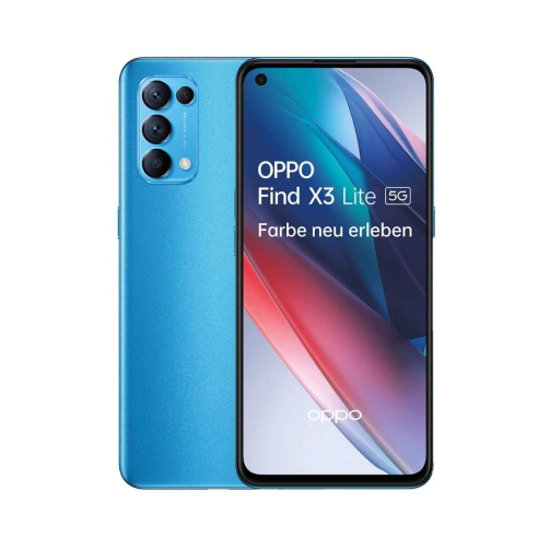 Εικόνα της Oppo Find X3 Lite 5G 128GB (8GB Ram) Dual-Sim Azure Blue EU