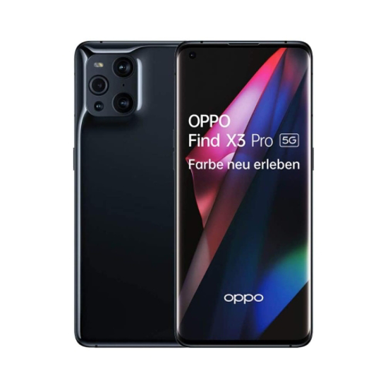 Εικόνα της Oppo Find X3 Pro 5G 256 GB (12GB Ram) Dual-Sim Gloss Black EU