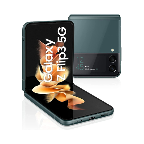 Εικόνα της Samsung Galaxy Z Flip3 (F711B 2021) 5G 128GB (8GB Ram) Dual-Sim Green EU